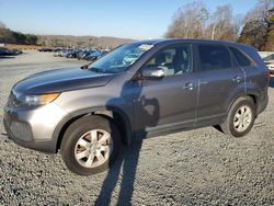 Vehiculos salvage en venta de Copart Concord, NC: 2012 KIA Sorento Base