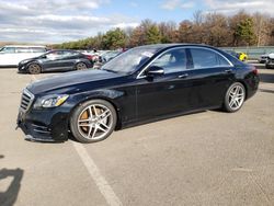 Salvage cars for sale at Brookhaven, NY auction: 2020 Mercedes-Benz S 560 4matic