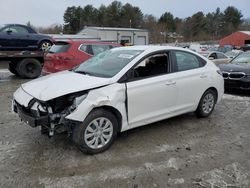 Salvage cars for sale from Copart Mendon, MA: 2022 Hyundai Accent SE