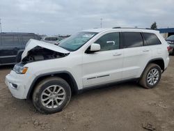Salvage cars for sale from Copart Woodhaven, MI: 2021 Jeep Grand Cherokee Laredo