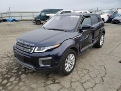 Salvage cars for sale from Copart Martinez, CA: 2017 Land Rover Range Rover Evoque SE