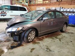 Salvage cars for sale from Copart Austell, GA: 2011 Honda Civic LX