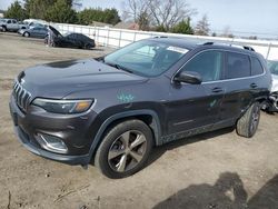 Jeep salvage cars for sale: 2019 Jeep Cherokee Limited