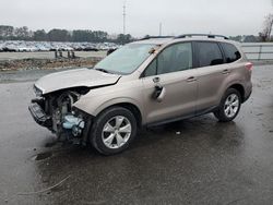 Salvage cars for sale at Dunn, NC auction: 2015 Subaru Forester 2.5I Limited