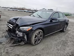 Salvage cars for sale at Cahokia Heights, IL auction: 2019 Mercedes-Benz C 300 4matic