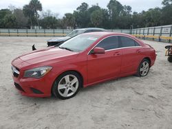 Salvage cars for sale from Copart Fort Pierce, FL: 2015 Mercedes-Benz CLA 250