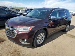 Salvage cars for sale at Tucson, AZ auction: 2018 Chevrolet Traverse LT
