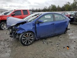 Salvage cars for sale from Copart Memphis, TN: 2017 Toyota Corolla L