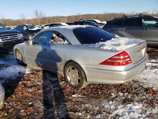 2001 Mercedes-Benz CL 600