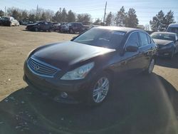 Vehiculos salvage en venta de Copart Denver, CO: 2013 Infiniti G37