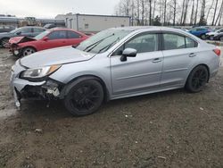 Salvage cars for sale from Copart Arlington, WA: 2015 Subaru Legacy 2.5I Limited