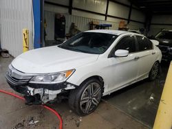 Honda Accord salvage cars for sale: 2016 Honda Accord Sport