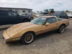 Salvage cars for sale at Kapolei, HI auction: 1987 Chevrolet Corvette