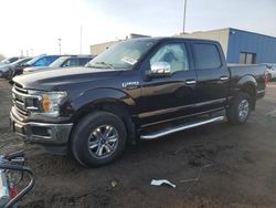 Salvage cars for sale at Woodhaven, MI auction: 2018 Ford F150 Supercrew