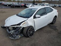 Salvage cars for sale from Copart New Britain, CT: 2016 Toyota Corolla L