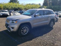 Jeep Grand Cherokee salvage cars for sale: 2016 Jeep Grand Cherokee Limited