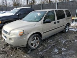 Chevrolet Uplander ls Vehiculos salvage en venta: 2007 Chevrolet Uplander LS