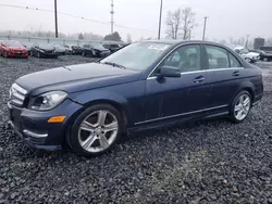 Salvage cars for sale from Copart Portland, OR: 2012 Mercedes-Benz C 300 4matic