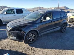 Salvage cars for sale at North Las Vegas, NV auction: 2015 Ford Escape Titanium