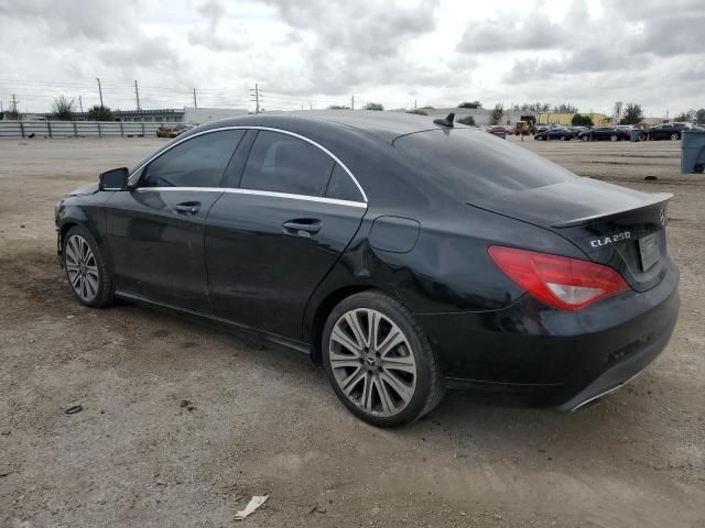 2018 Mercedes-Benz CLA 250