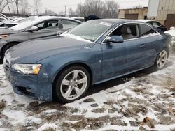 Salvage cars for sale from Copart New Britain, CT: 2015 Audi A5 Premium Plus