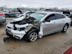 Chevrolet Malibu ls salvage cars for sale: 2018 Chevrolet Malibu LS