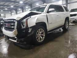 Salvage cars for sale from Copart Ham Lake, MN: 2016 GMC Yukon SLT