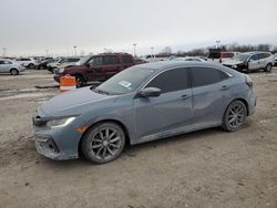 Salvage cars for sale at Indianapolis, IN auction: 2020 Honda Civic EX