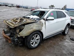 Salvage cars for sale at Woodhaven, MI auction: 2016 Chevrolet Equinox LT
