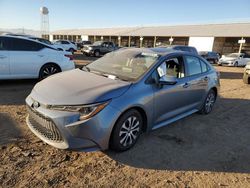 Salvage cars for sale from Copart Phoenix, AZ: 2022 Toyota Corolla LE