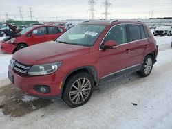 Volkswagen Tiguan s Vehiculos salvage en venta: 2012 Volkswagen Tiguan S