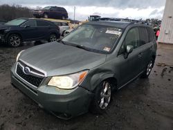 Salvage cars for sale at Windsor, NJ auction: 2015 Subaru Forester 2.5I Touring