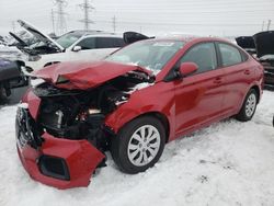 Salvage cars for sale at Elgin, IL auction: 2020 Hyundai Accent SE