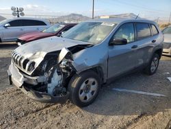 Salvage cars for sale at North Las Vegas, NV auction: 2015 Jeep Cherokee Sport