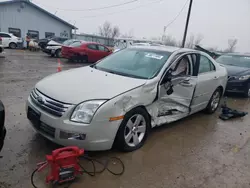 Salvage cars for sale at Dyer, IN auction: 2008 Ford Fusion SEL