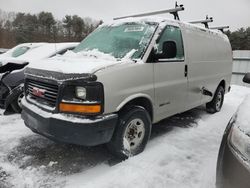 Salvage cars for sale from Copart Exeter, RI: 2005 GMC Savana G3500