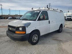 Salvage trucks for sale at Sun Valley, CA auction: 2012 Chevrolet Express G2500