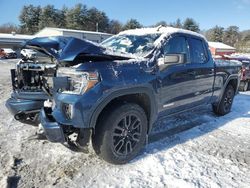 Salvage cars for sale at Mendon, MA auction: 2022 GMC Sierra Limited K1500 Elevation