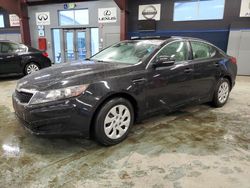 Salvage cars for sale at East Granby, CT auction: 2011 KIA Optima LX