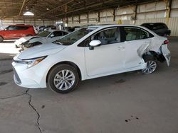 Toyota Corolla LE salvage cars for sale: 2023 Toyota Corolla LE