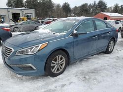 Salvage cars for sale from Copart Mendon, MA: 2015 Hyundai Sonata SE