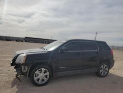 Salvage cars for sale at Andrews, TX auction: 2017 GMC Terrain SLE