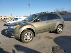 Acura salvage cars for sale: 2007 Acura MDX Technology