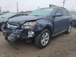 Salvage cars for sale at Chicago Heights, IL auction: 2014 Chevrolet Equinox LT