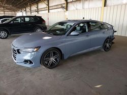 Salvage cars for sale at Phoenix, AZ auction: 2022 Honda Accord Touring Hybrid