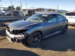 Honda Civic Sport salvage cars for sale: 2021 Honda Civic Sport