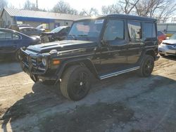 Salvage cars for sale from Copart Wichita, KS: 2015 Mercedes-Benz G 550
