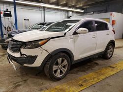 Salvage cars for sale at Wheeling, IL auction: 2012 KIA Sportage LX