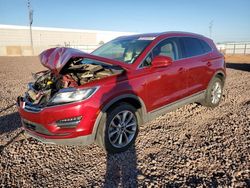 Salvage cars for sale from Copart Phoenix, AZ: 2016 Lincoln MKC Select