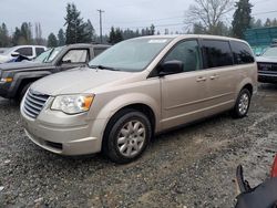 Salvage cars for sale from Copart Graham, WA: 2009 Chrysler Town & Country LX